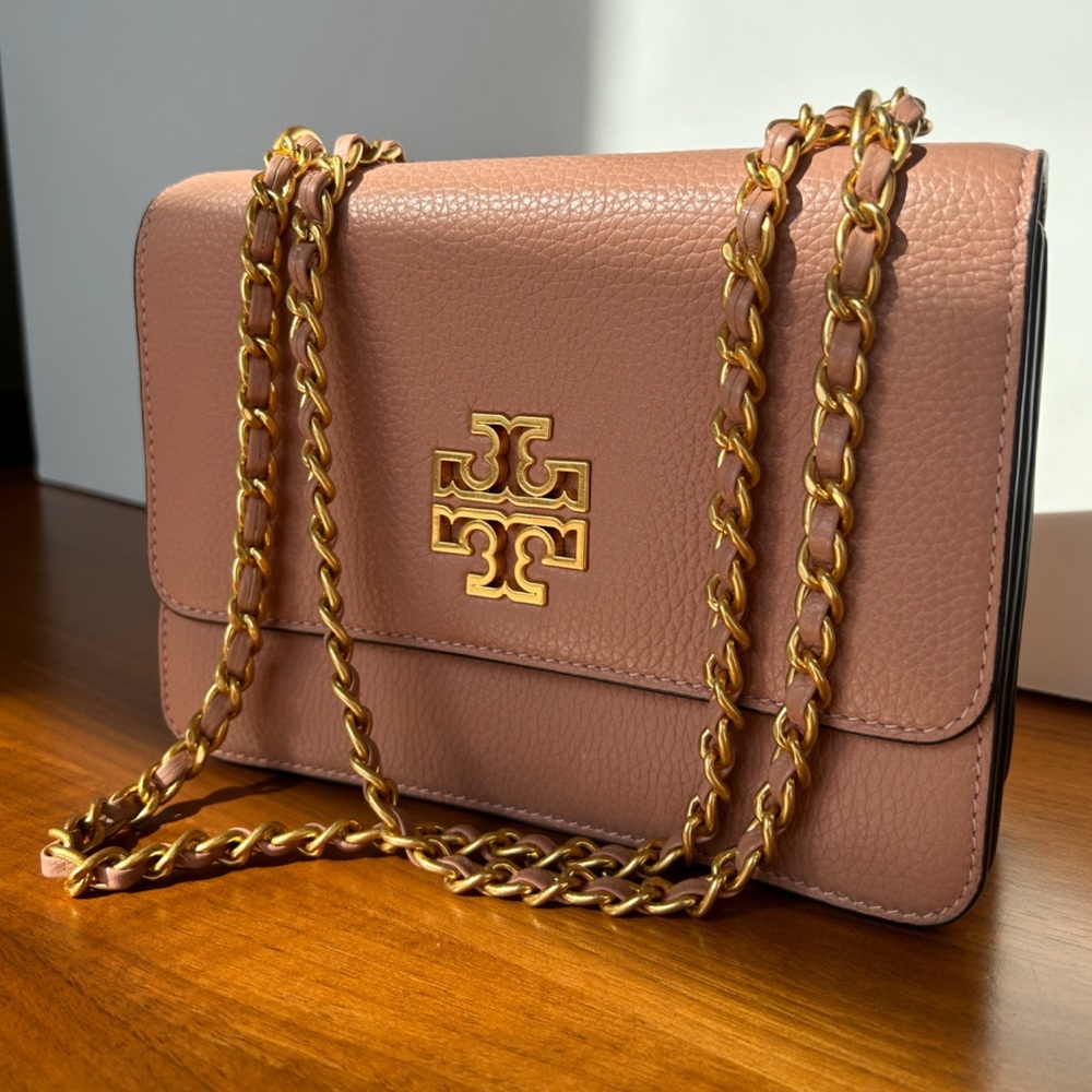 Tory Burch Pink Leather Women's Bag 💝